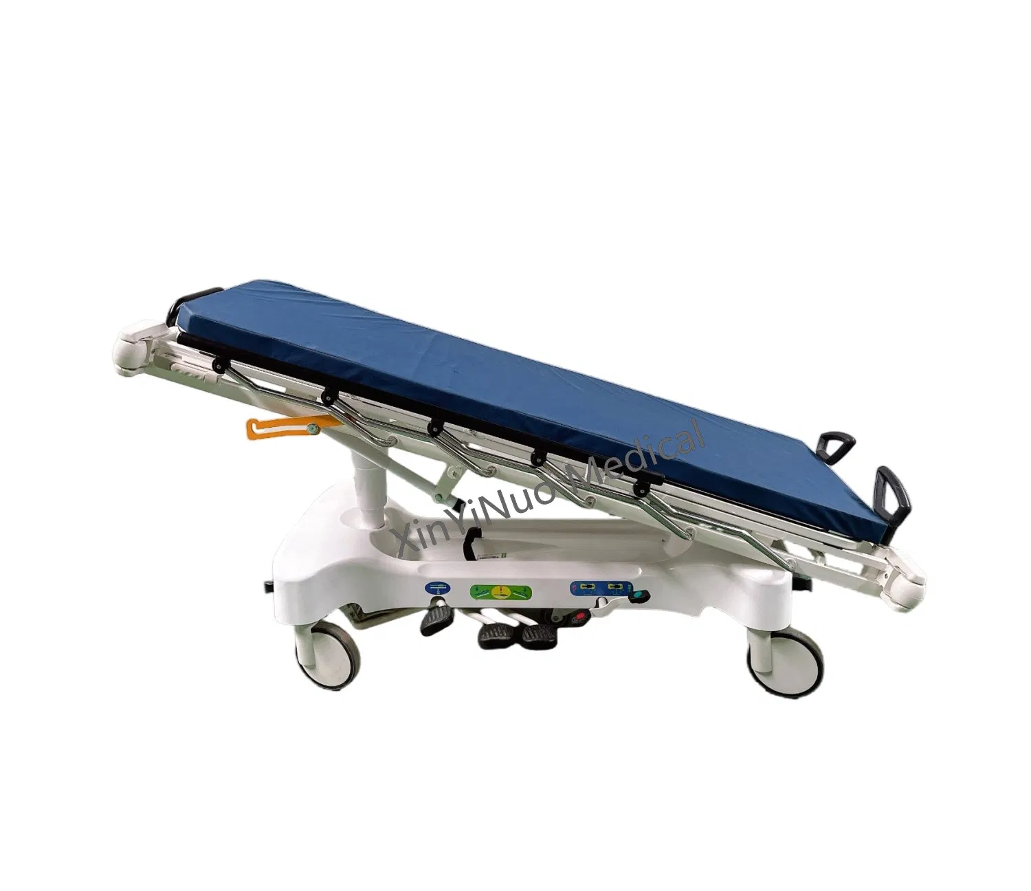 Hospital Hydraulic Stretchers Trolley Gurney Transport Stretcher Patient Transfer Trolley