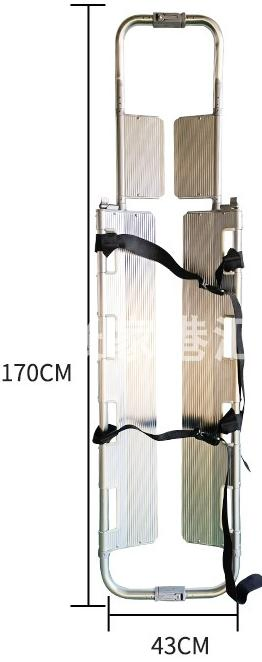 Factory Wholesale Ambulance Patient Transfer Stretcher Professional Scoop Stretcher MRI Compatible Non-Magnetic Stretcher for 3.0t Mr Equipment