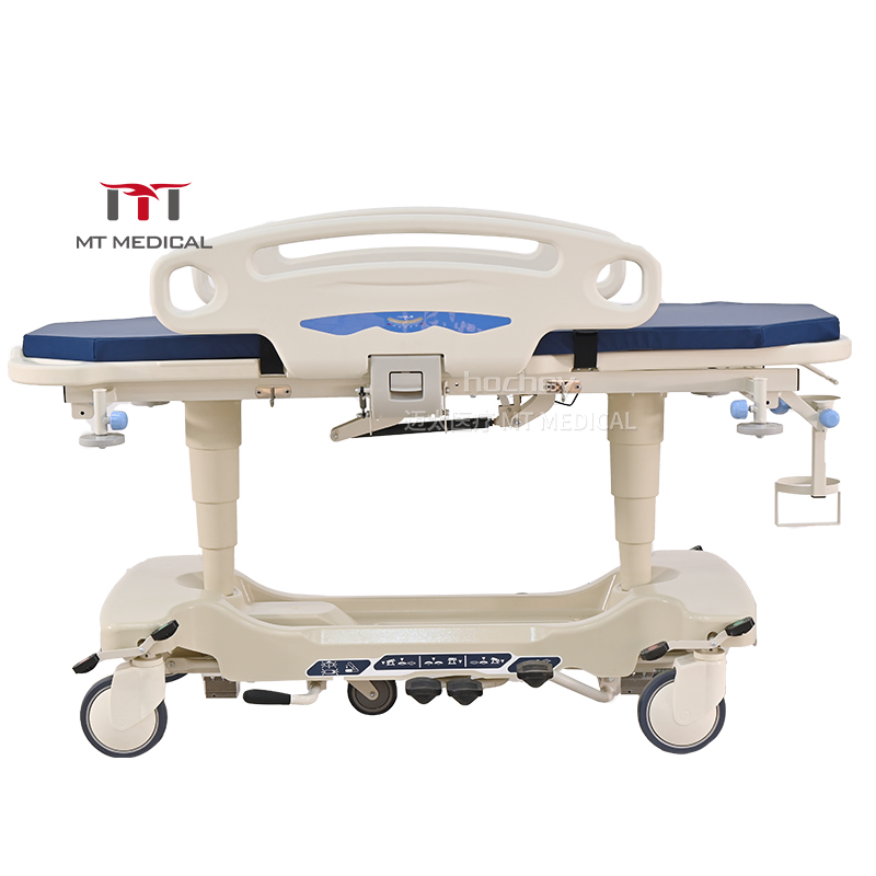 Multifunctional Plastic Bariatric Patient Transport Hydraulic Stretcher Medical Equipment X-ray