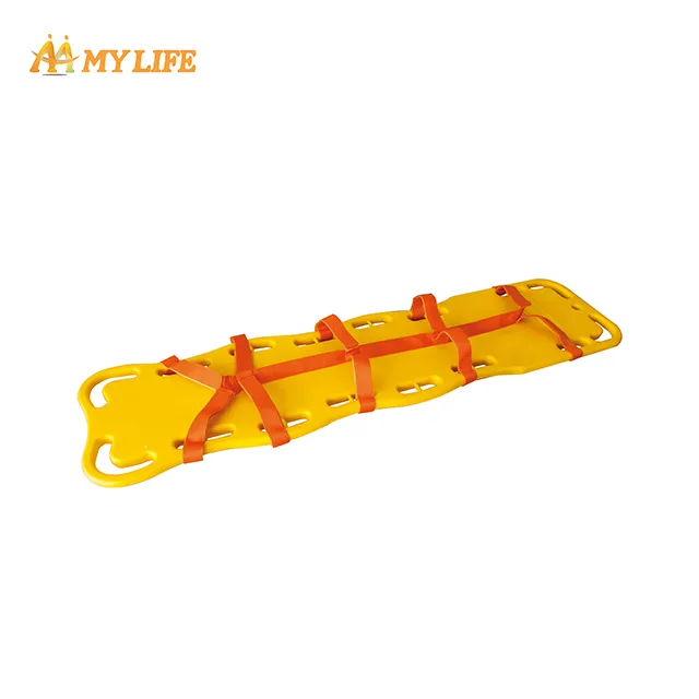 Spine Board with spider straps