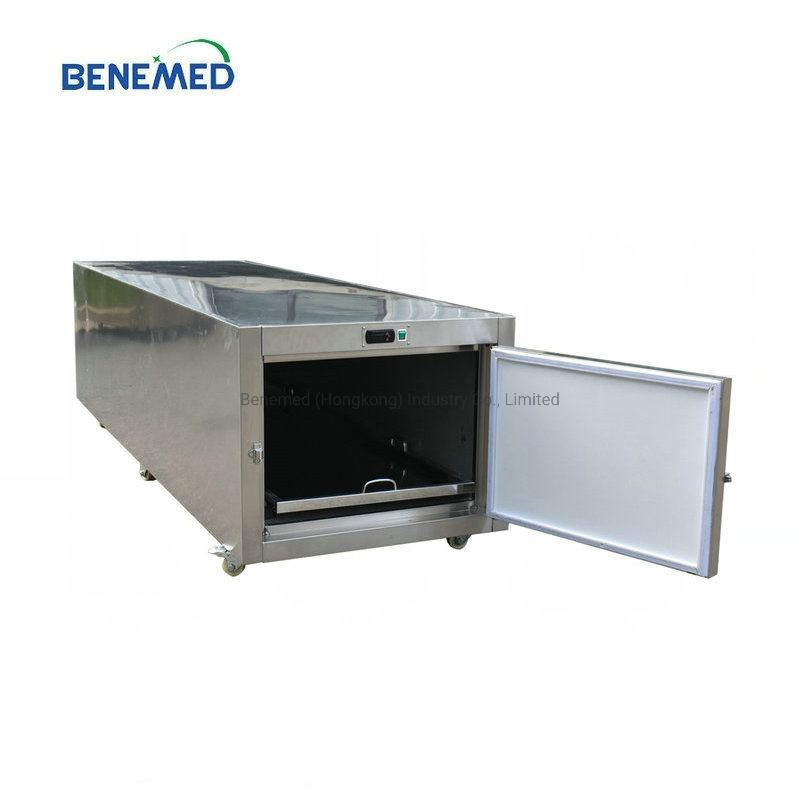 Germany Compressor 1 Bodies Single Chamber Morgue Cabinet Dead Body Freezer Morgue Refrigerator