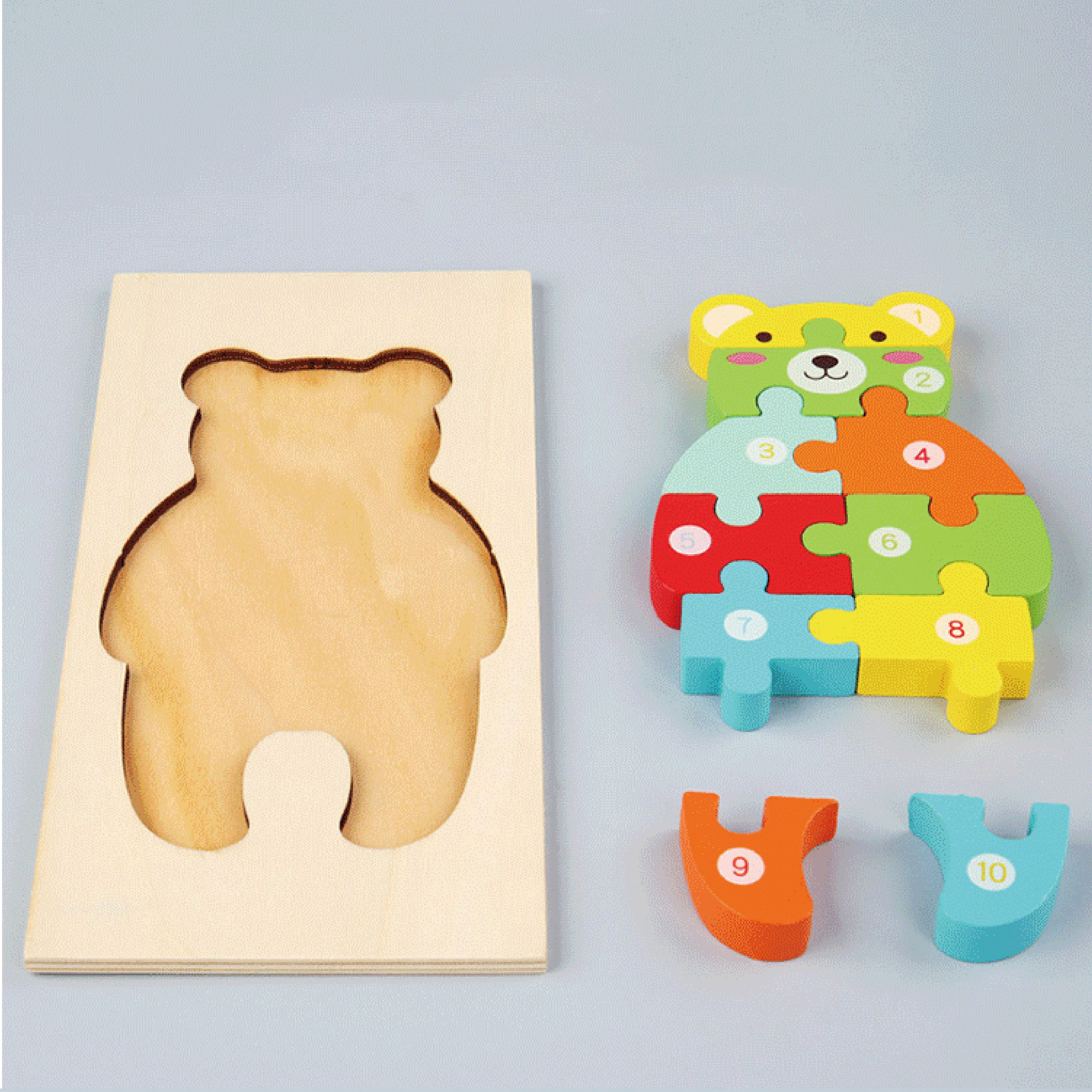 Wooden 3D Puzzle Detail 3