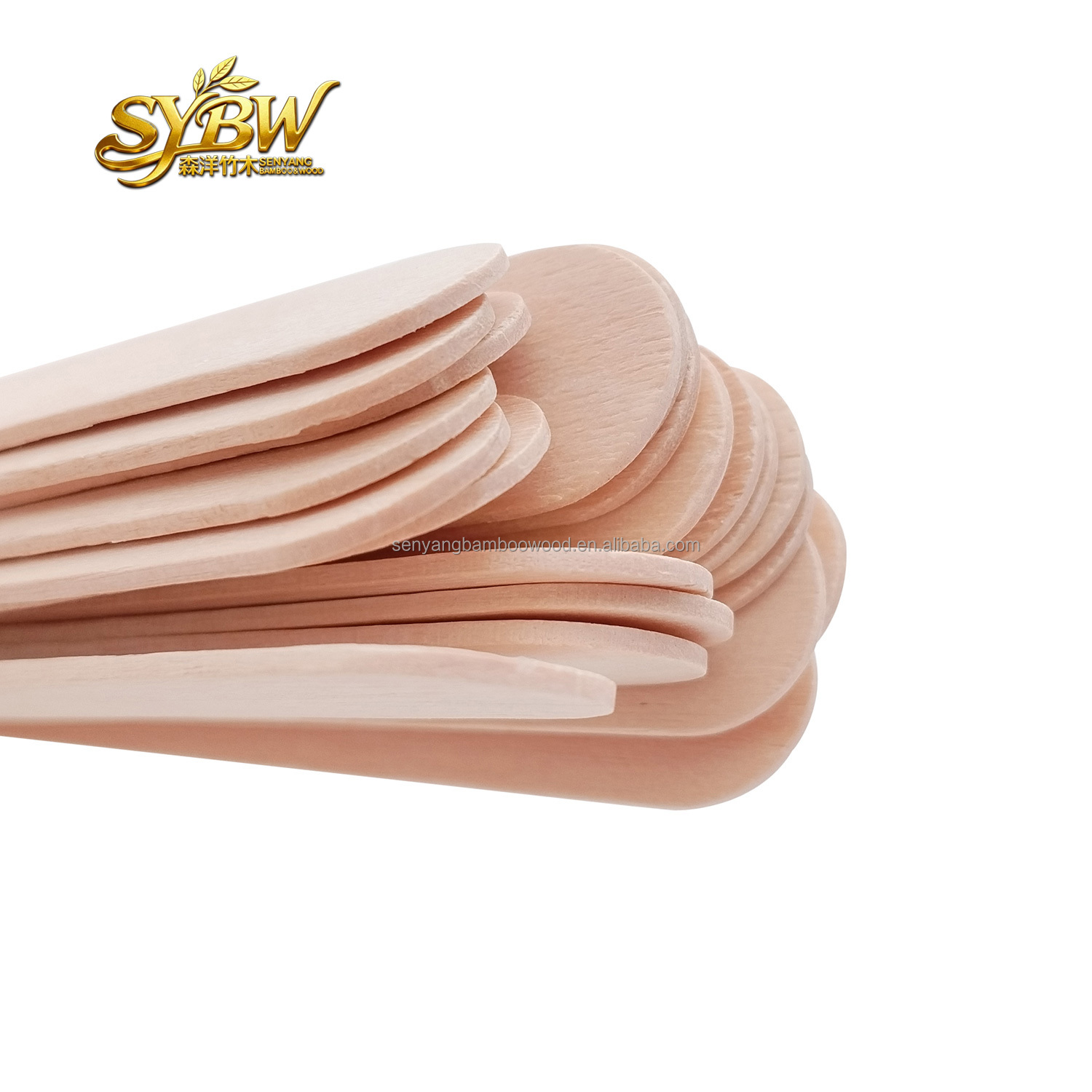 Eco-friendly 150x18x1.6mm Natural Craft Sticks for Children DIY Activities at School and Home 75PK