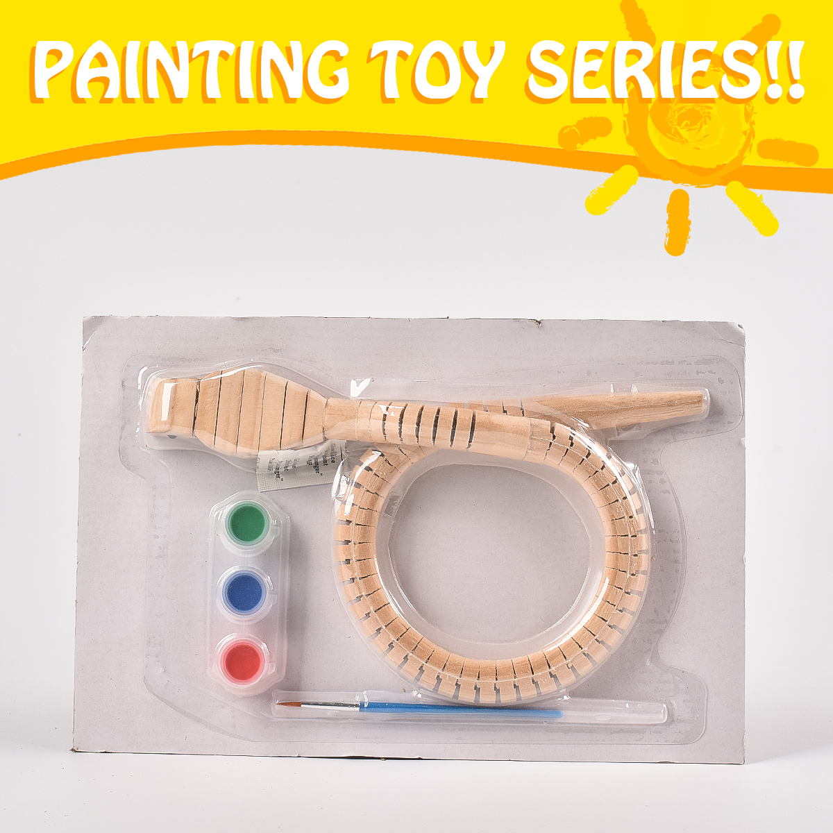 2025 Eco-Friendly Wooden Toy Wiggle Snakes for Kids Creative Pine Wood Self-Adhesive Snake Puzzle Educational Toy
