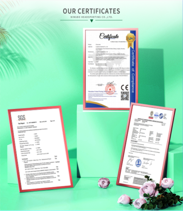 Safety and Quality Certifications