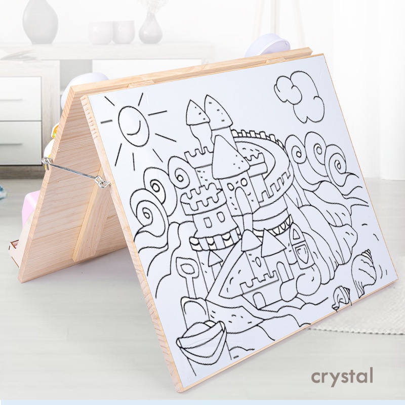 Crystal Hotsale Multifunctional Montessori Educational Wooden Busy Board Early Learning Locking Teaching Aids