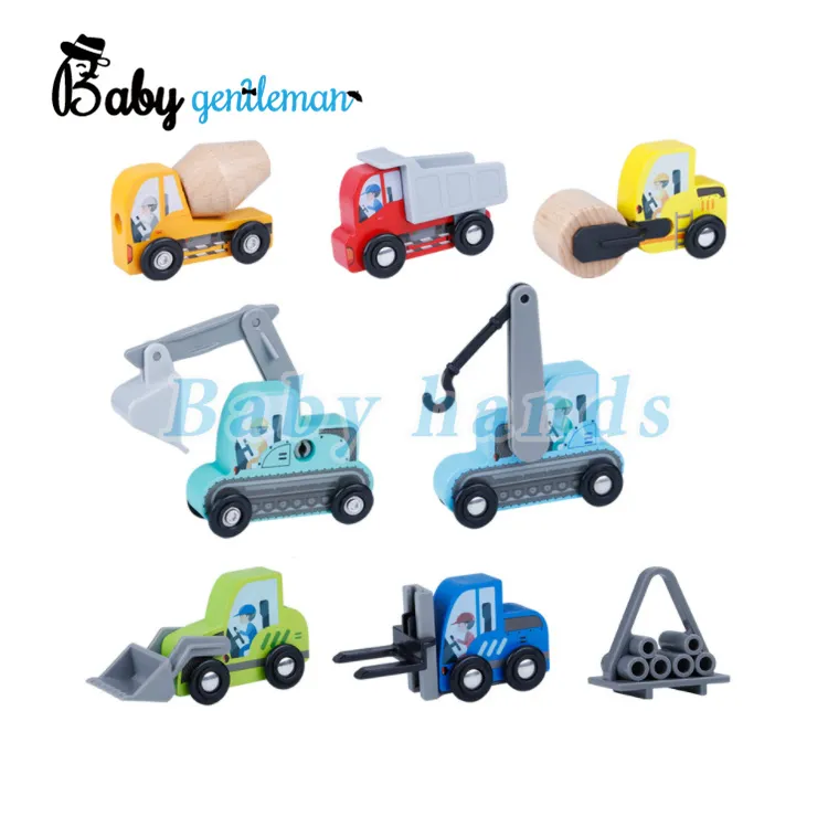Factory Wholesale Preschool Wooden Farm Train Toy Set for Children Z04572A