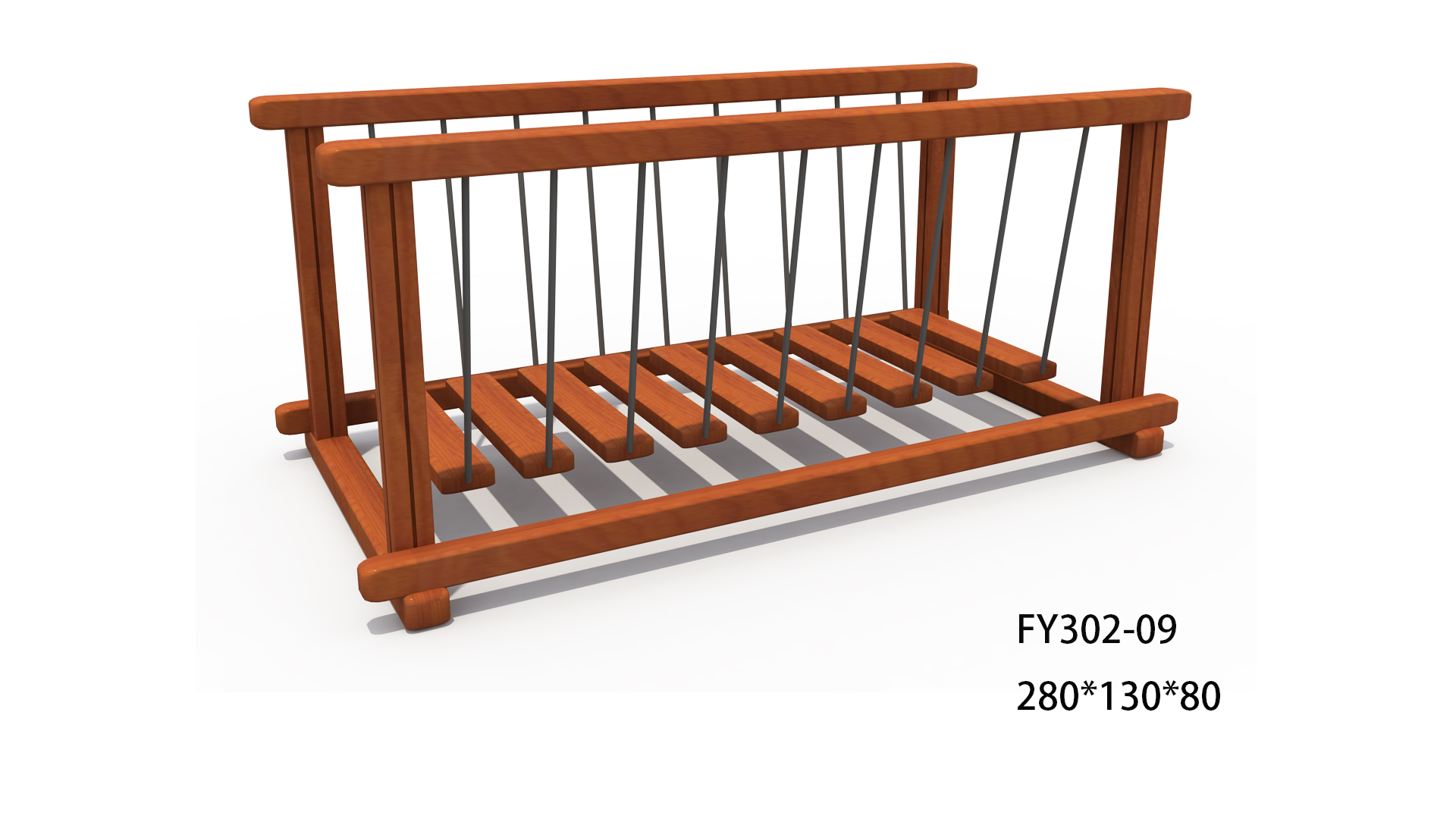 Wooden Outdoor Balance Playground Kids GYM Training Equipment Children Adventure Outdoor Playground Wood Items