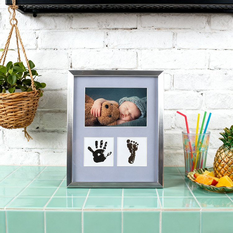 Baby Gift Memorial Newborn Footprint Kit