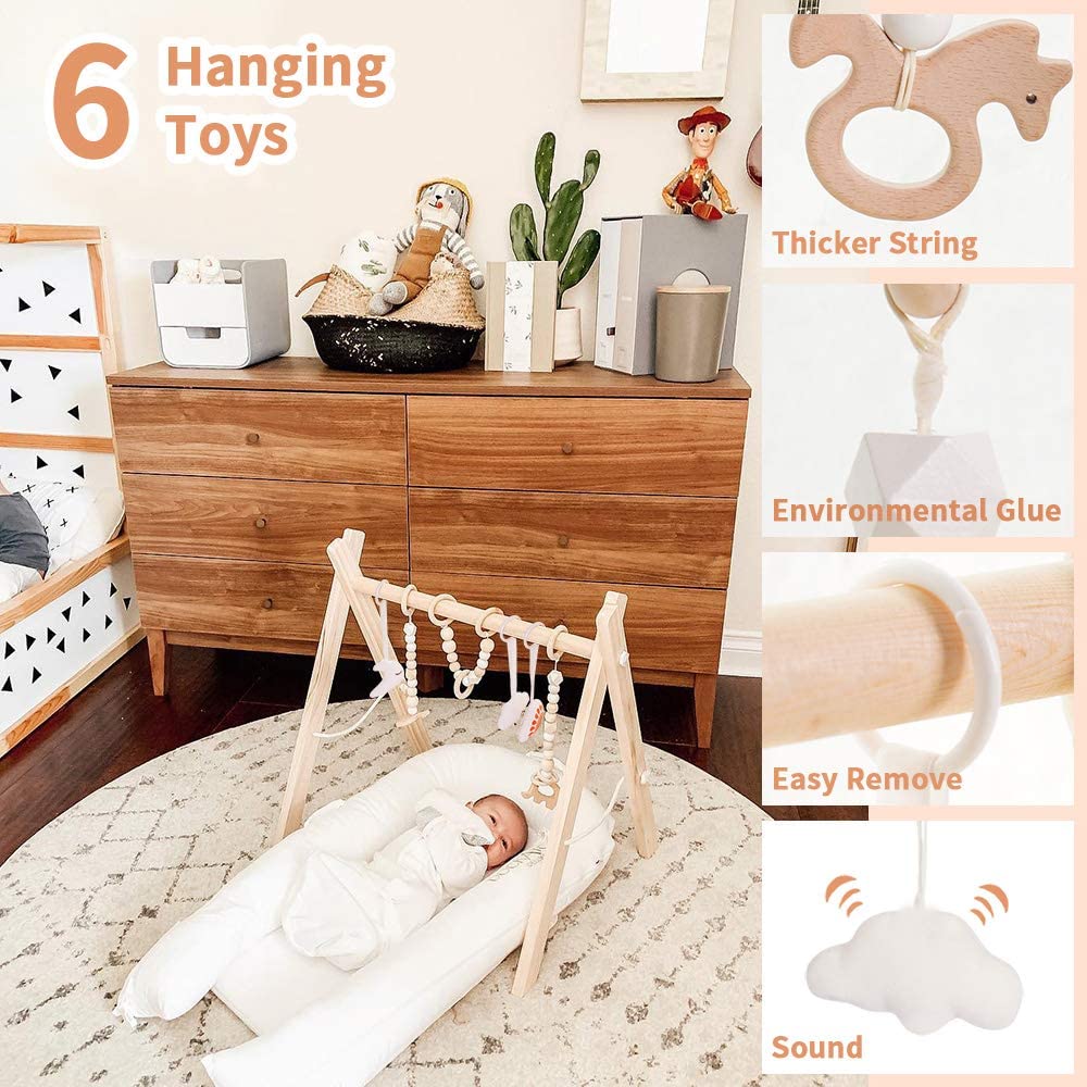 wooden play gym quality