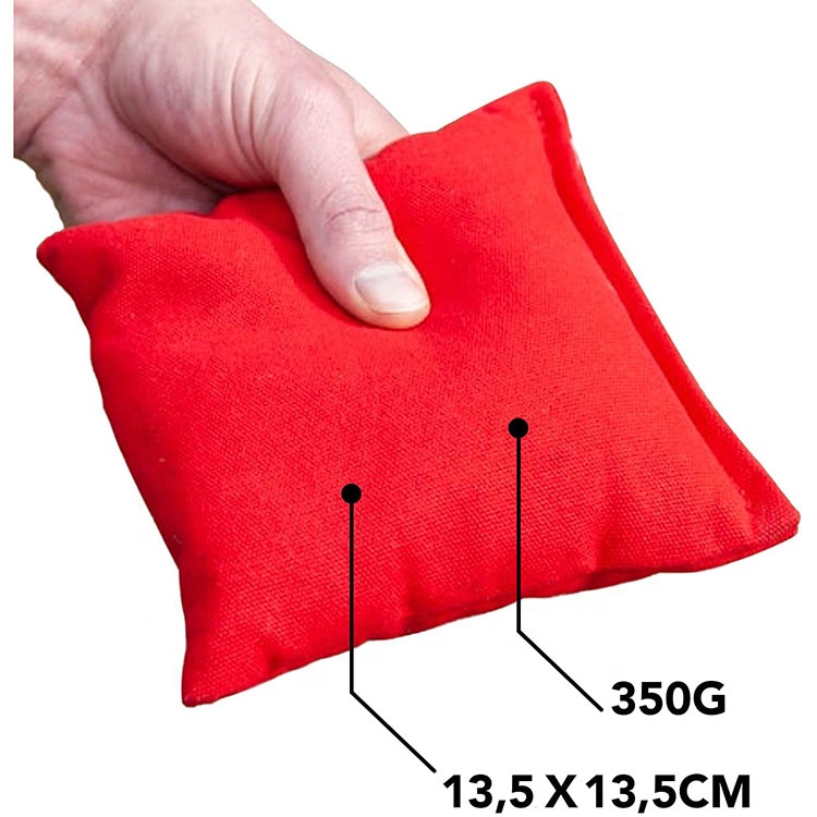 Outdoor Portable Adult Wood Toy Wooden Throwing Portable Sandbag Game