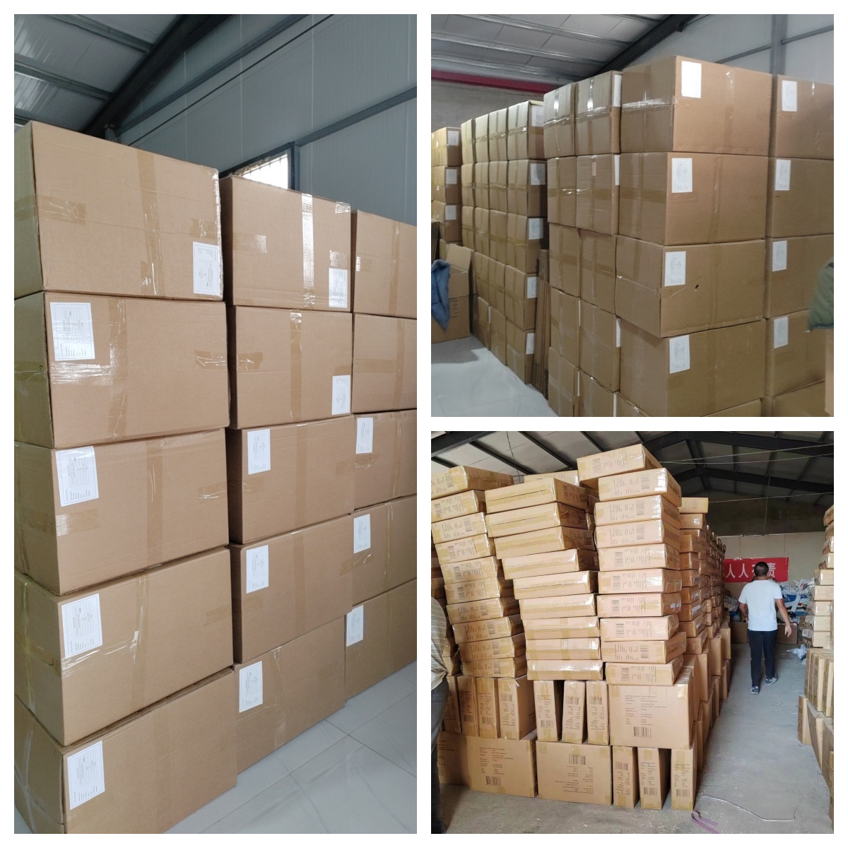 Packing and delivery display