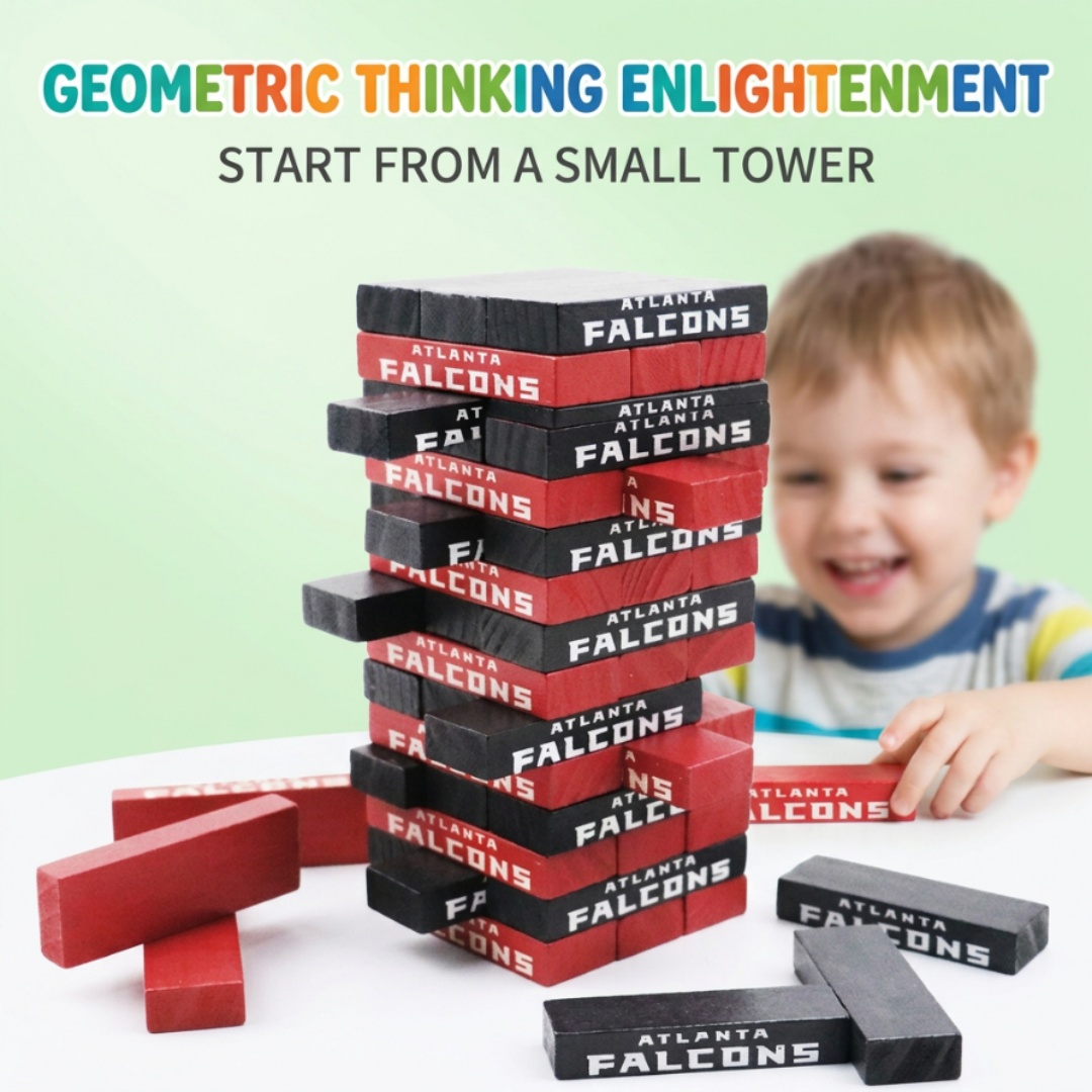 Adults Super Naughty Eco-friendly Wooden Block Tower Tumbling Stacking DIY Toy with Customizable Options