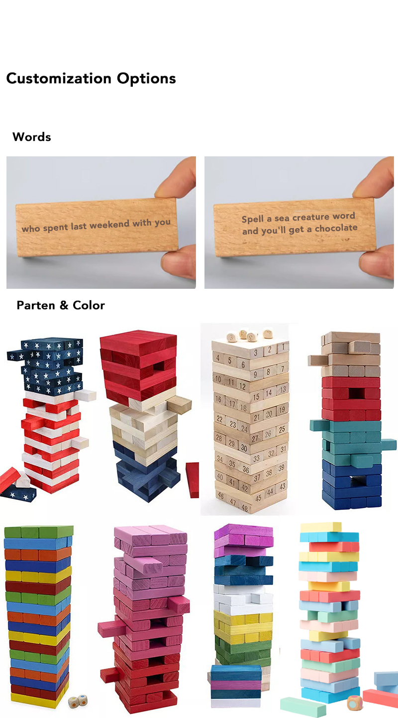Wood Building Block Detail 6