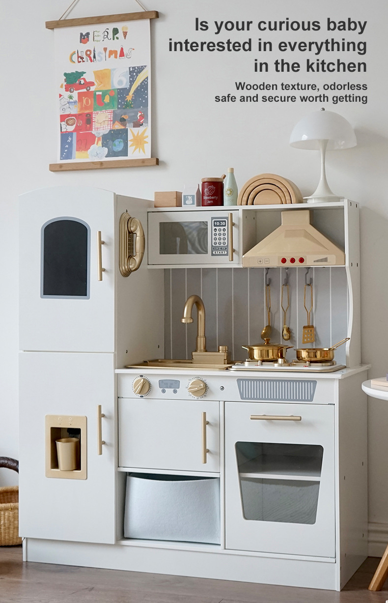 Wooden Kitchen Toy Details 6