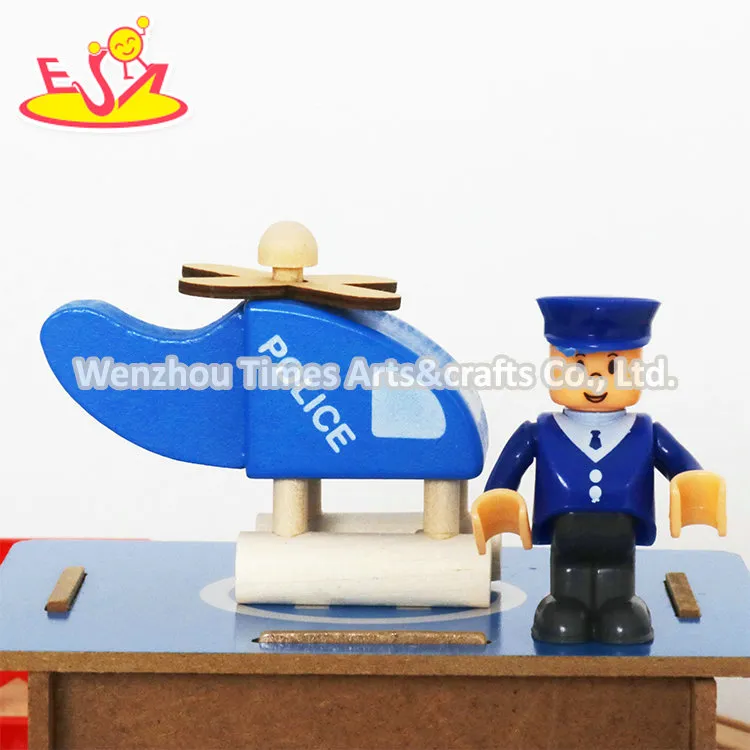 New Design Kids Wooden Electric Toy Train Sets W04c048