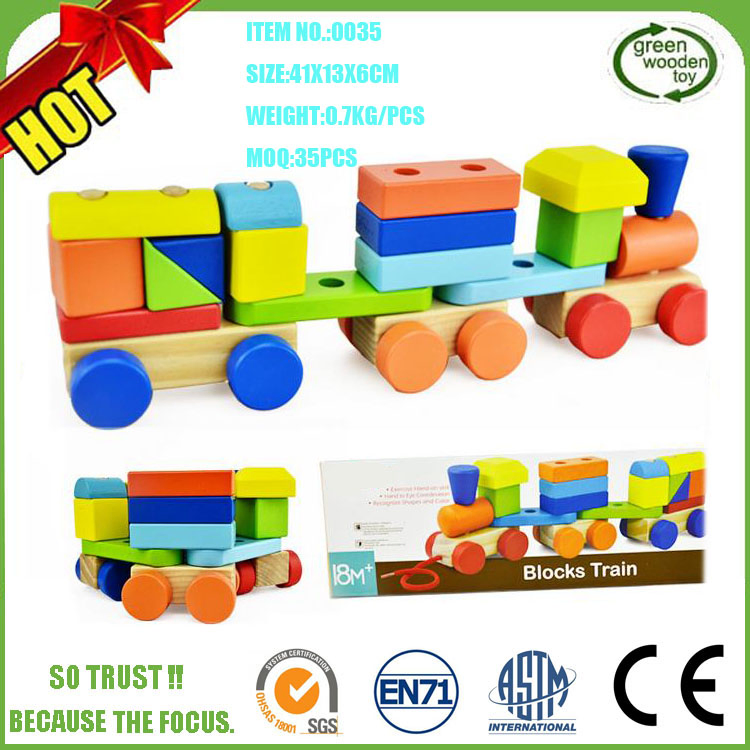 2022 Top Wooden Train Set Kids