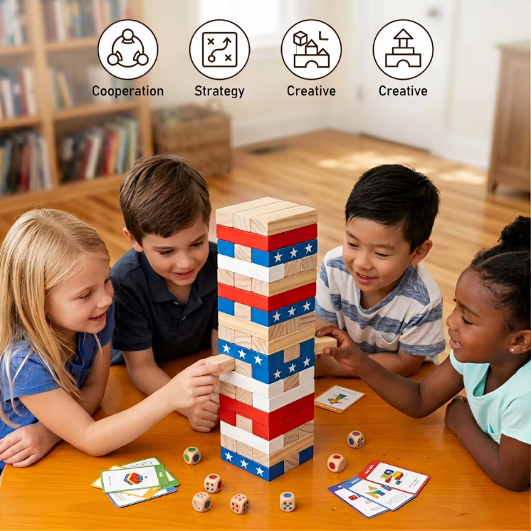 Tumbling Tower Game