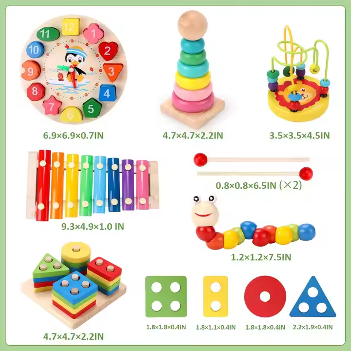 Wooden Educational Math Toys Wholesale Baby Toys for Children's Educational Development