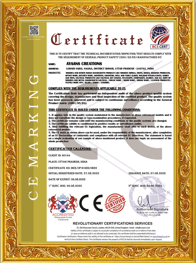 CE Certificate