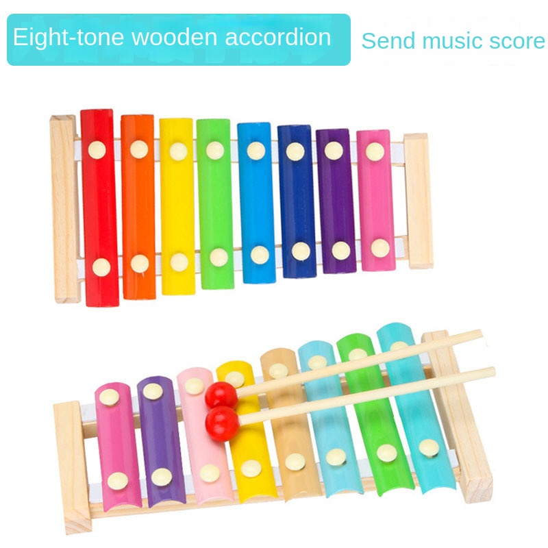 Montessori Figure Stacking Building Block Puzzles Clock Musical Instrument Games Educational Multiple Styles Sets Toys for Kids