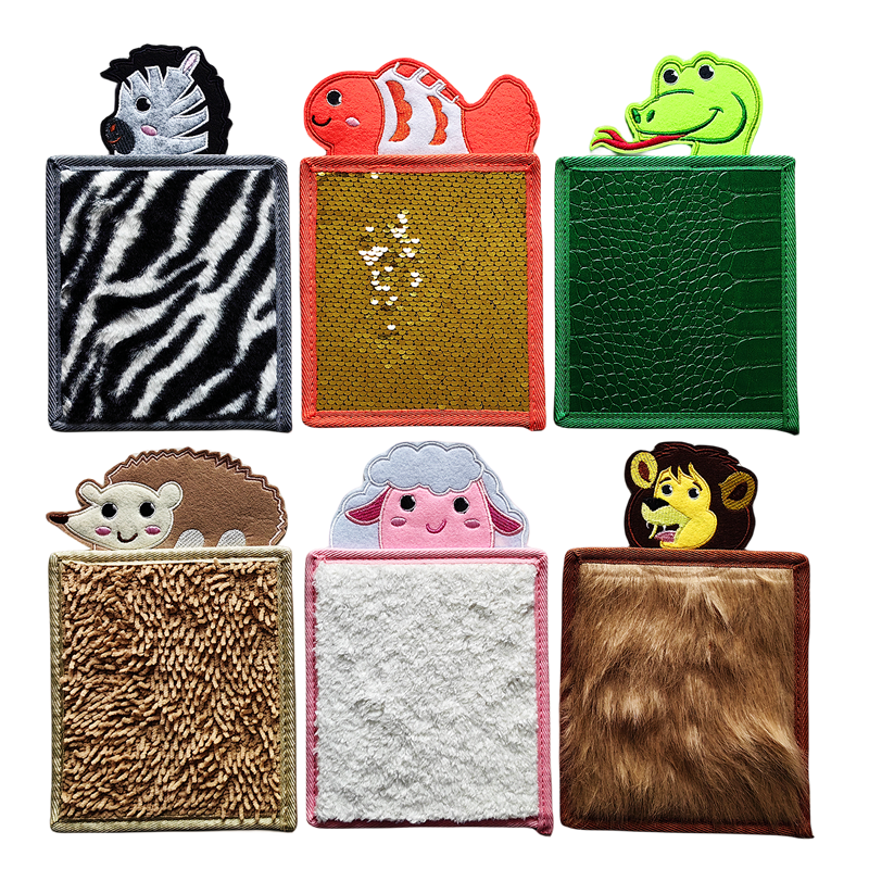 Eco-friendly Non-woven Educational Montessori Toys For Toddlers Foldable 14 Pcs Toddler Toys Autism Toys Felt Busy BoardDesgin