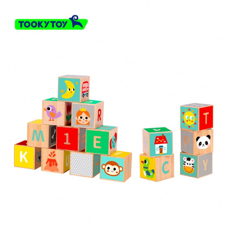 Intelligent Wooden Animal Building Blocks for Kids Logic Learning