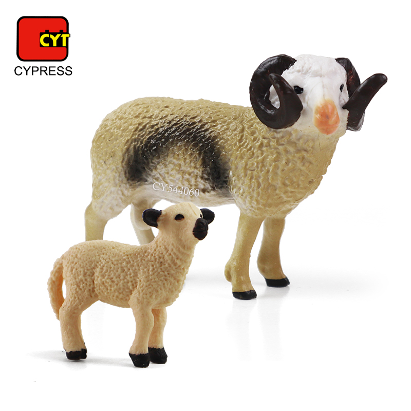 New Animal Figures Toys Farm Animals Toys Kids Educational Learning Toys Play Set With Farmer Figurine