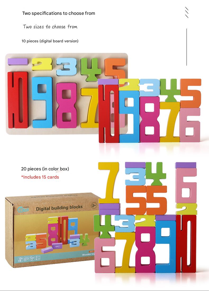 Multi-colored blocks