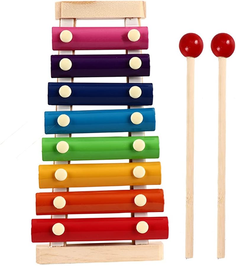 Montessori Wooden Music Educational Toys: Infant and Children's Puzzle Xylophone Instrument Manufacturer Direct Sales