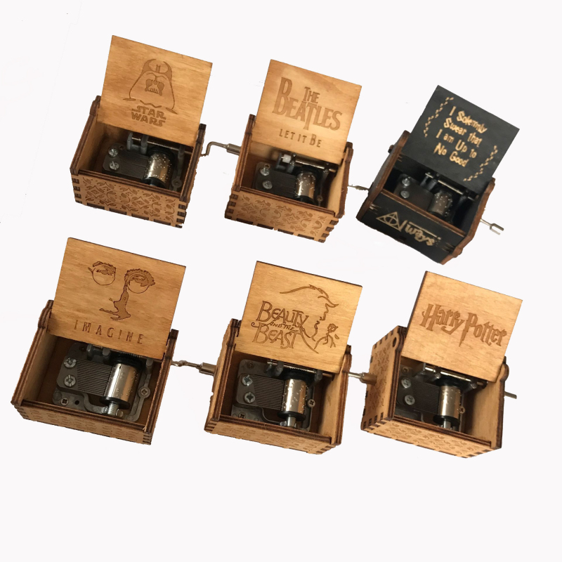 Wooden Music Box Detail 10