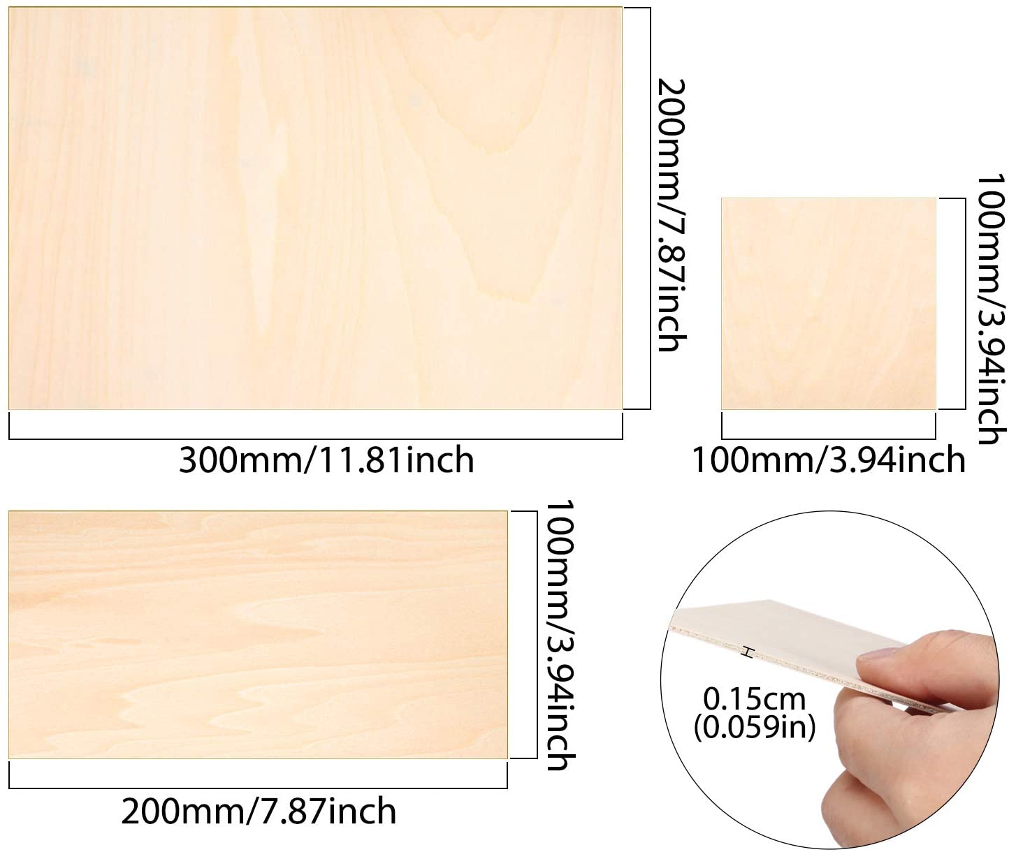Basswood Plywood Sheets Pile