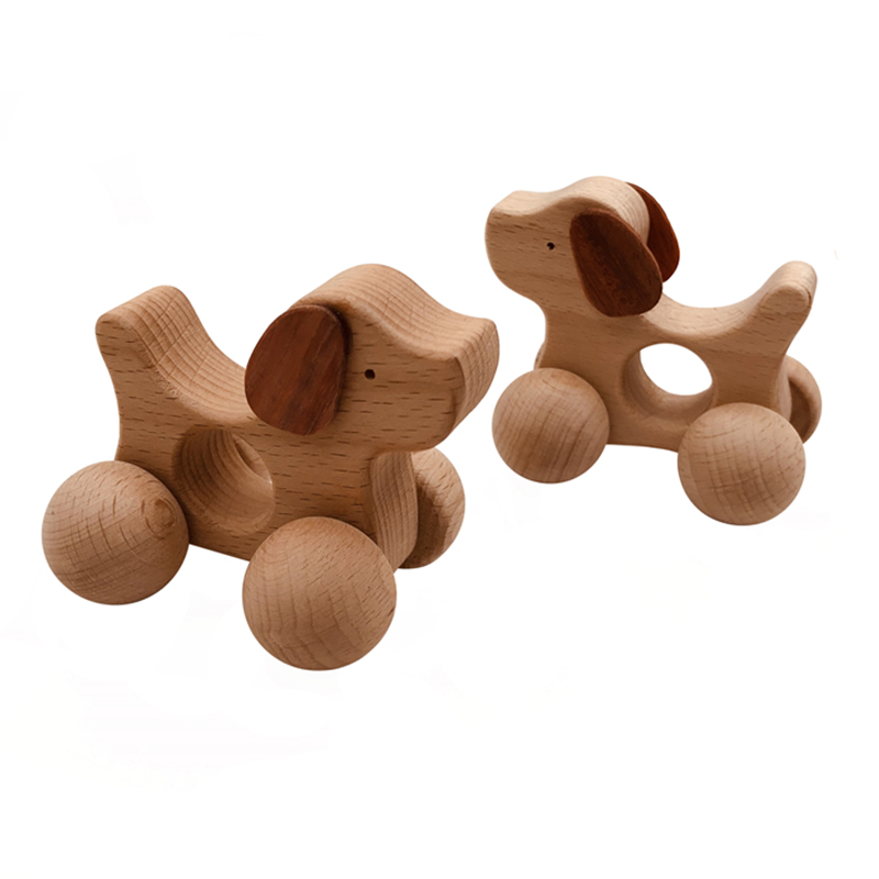 Wooden Teether Detail 4