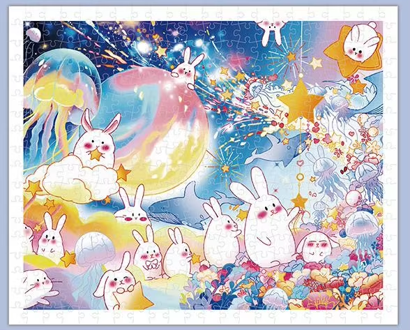 Cute Wind Jigsaw Puzzle Theme