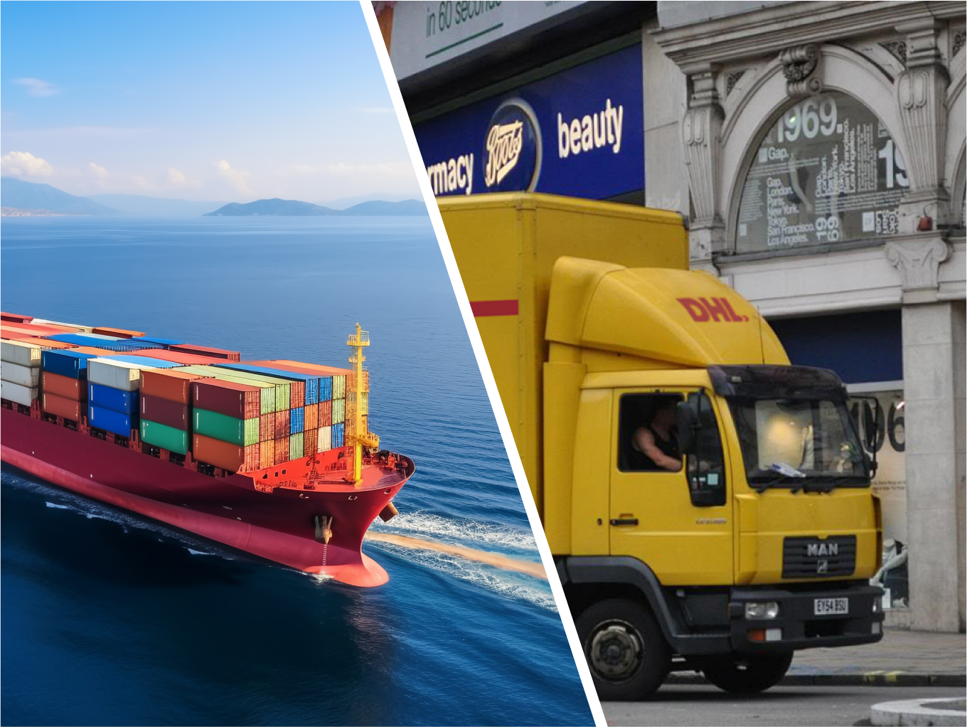 Sea + Express Delivery