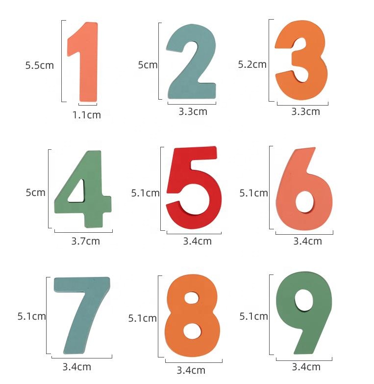 Multi-functional Kids Wooden Math Toy Educational Shape Sort Toys