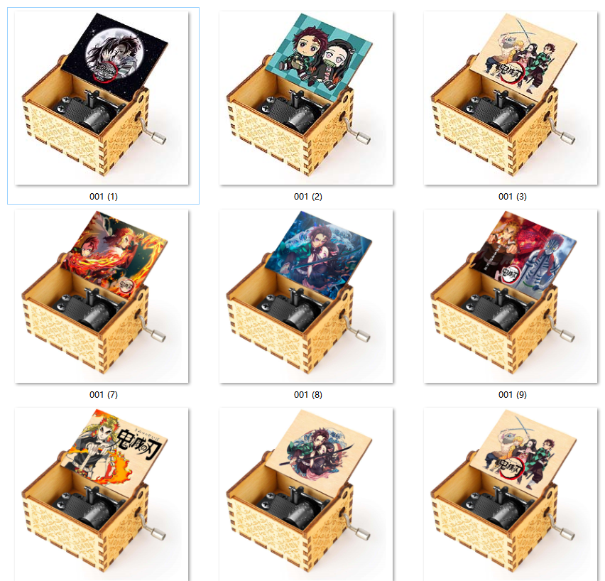 Wooden Music Box Detail 2