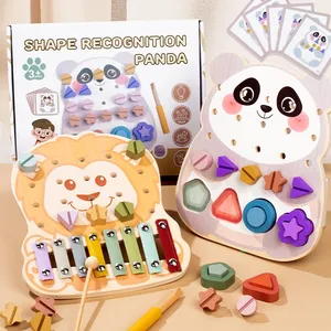 CPC CE EN71 Montessori Early Education Educational Toys Wood Screw Toys