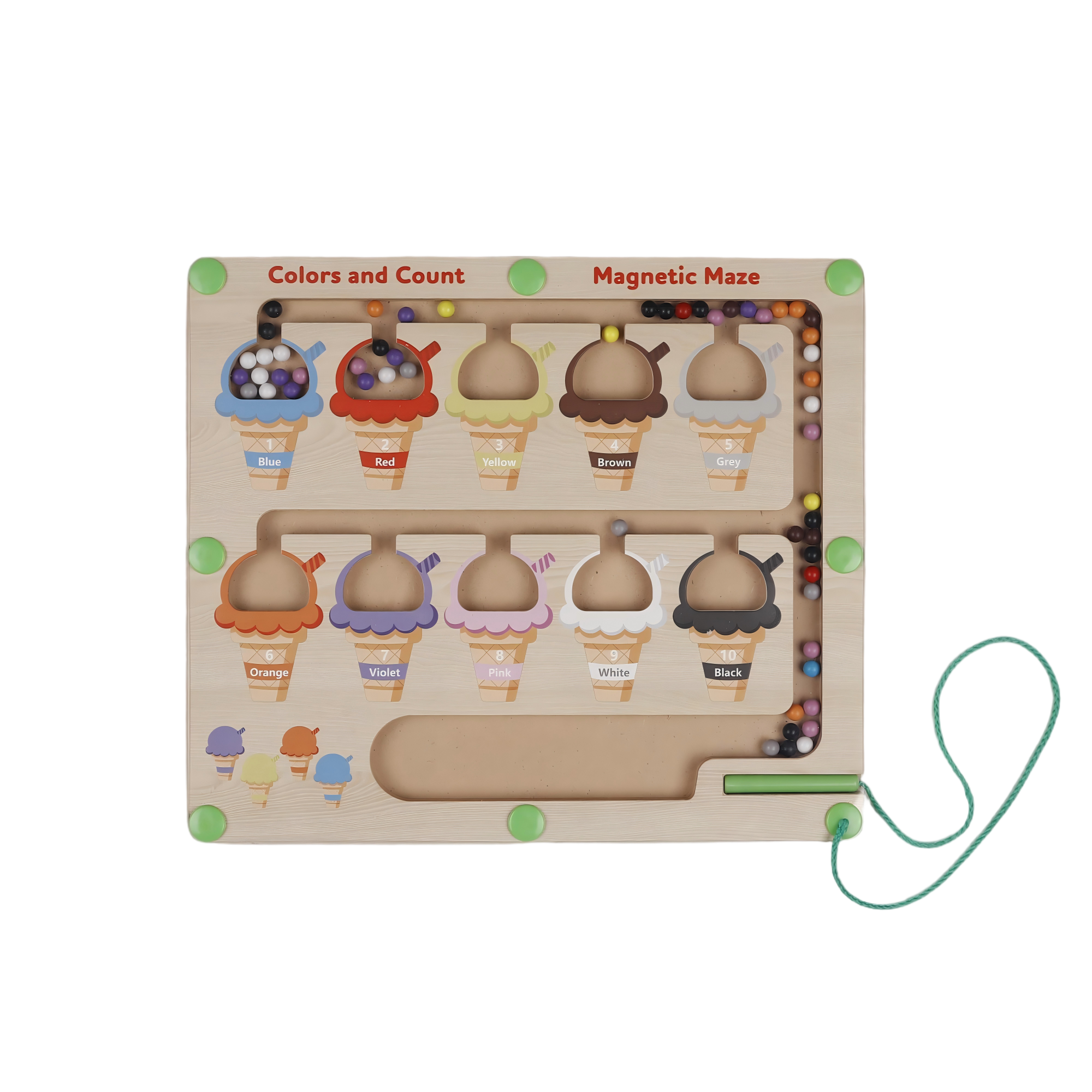Wooden Baby Intelligence Development Toys Early Learning Education Montessori Toys Suitable for 1 to 2 Year Old Baby Puzzles