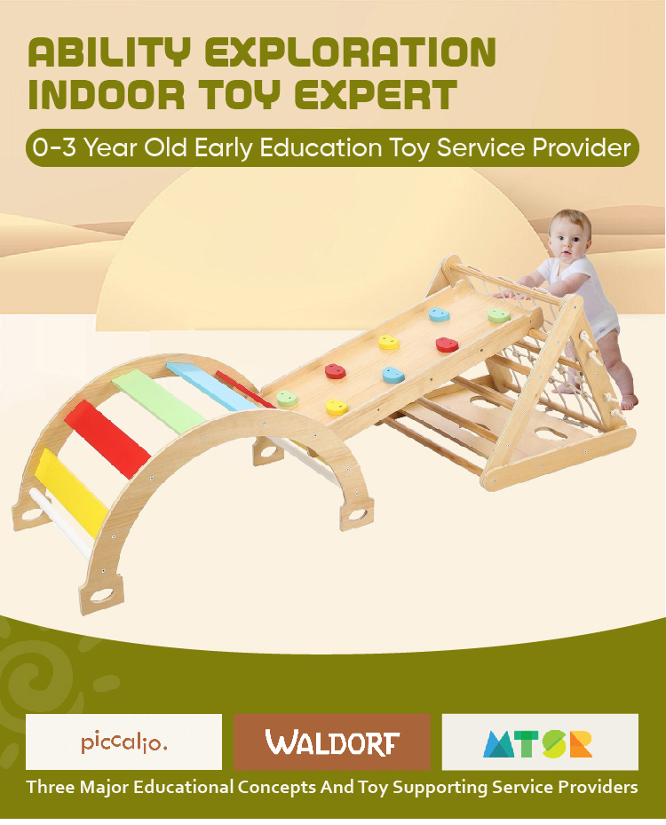 Solid Wood Multifunctional Sensory Table