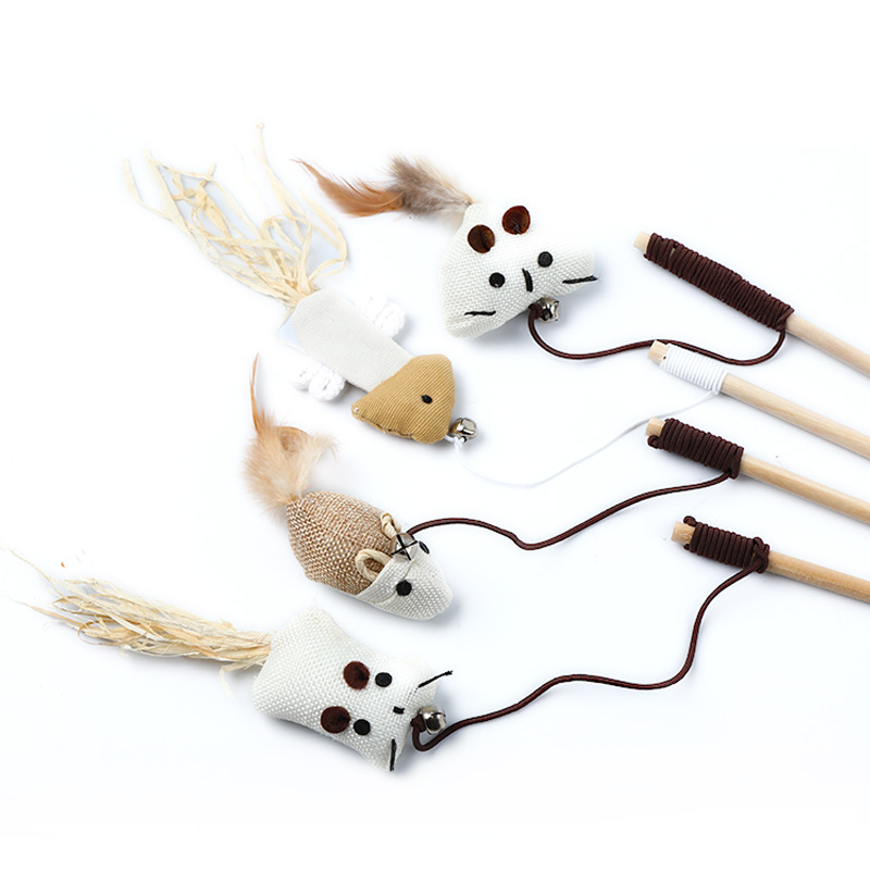 Wooden cat teaser detail 2