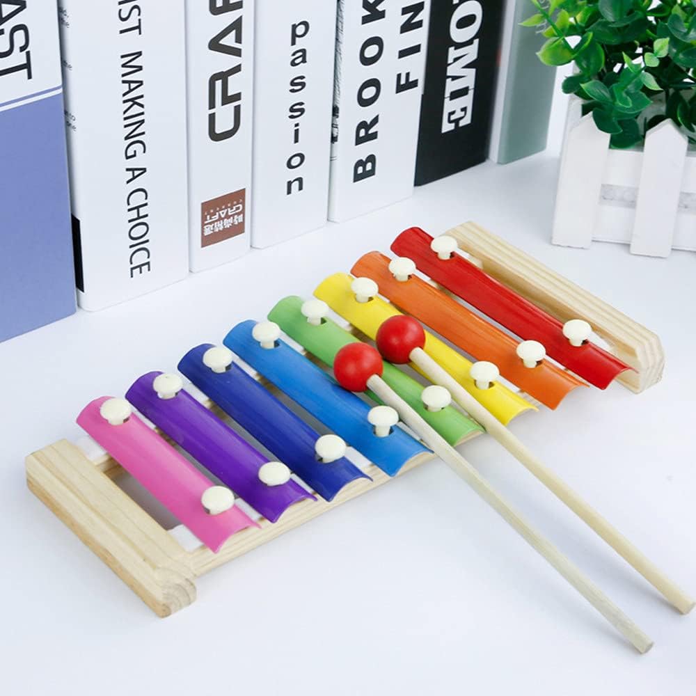 Montessori Wooden Music Educational Toys: Infant and Children's Puzzle Xylophone Instrument Manufacturer Direct Sales