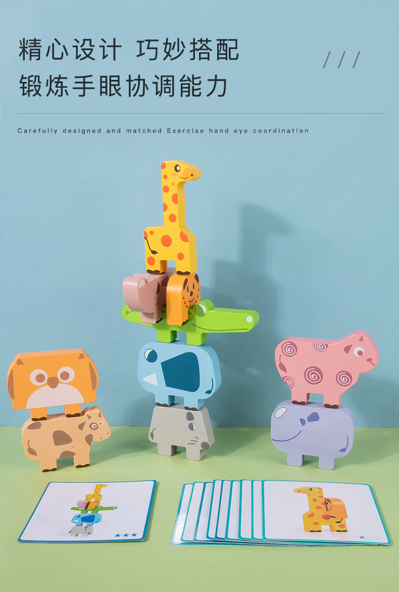 Wooden Balance Blocks 10