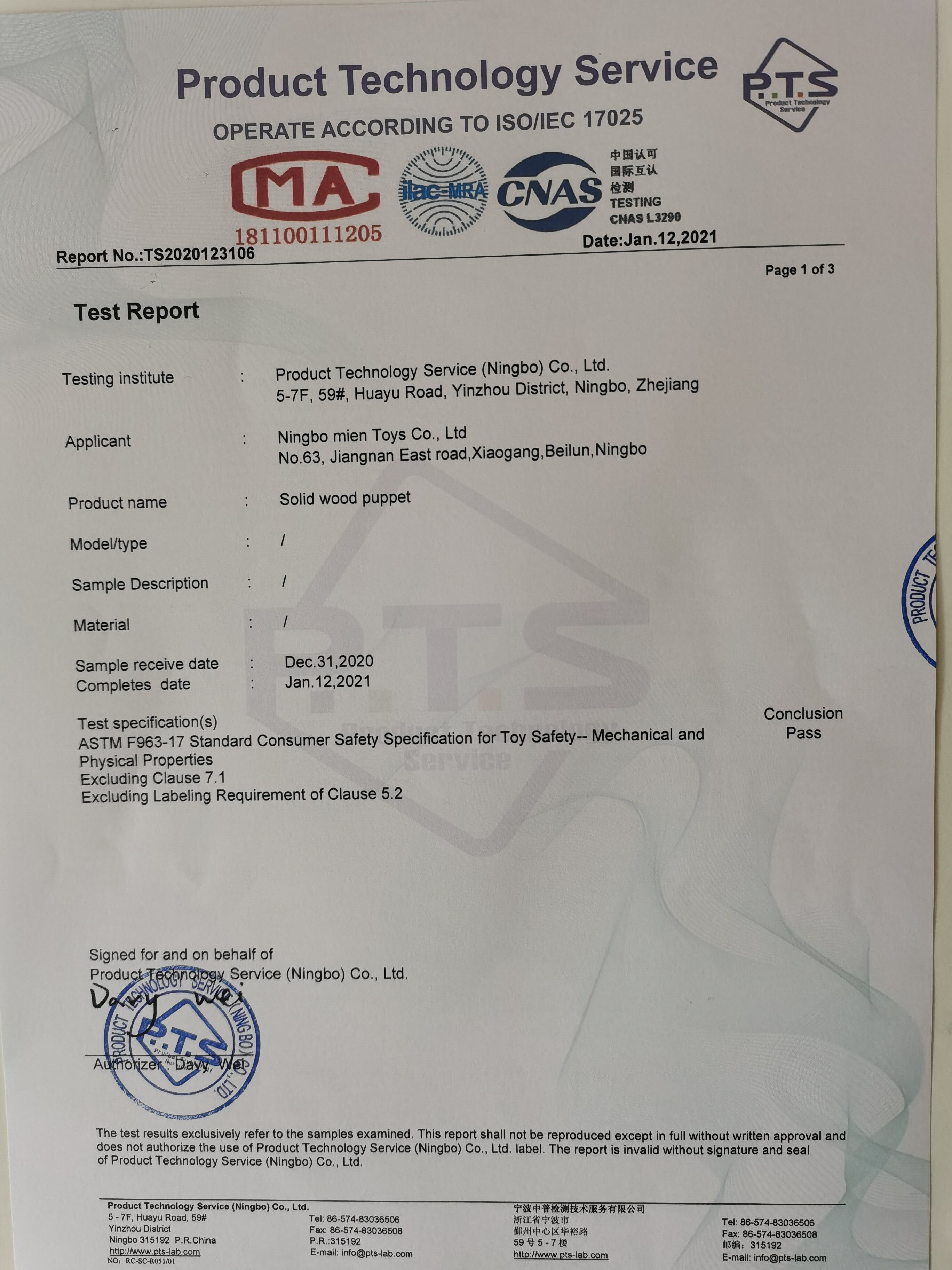 Certificate 2
