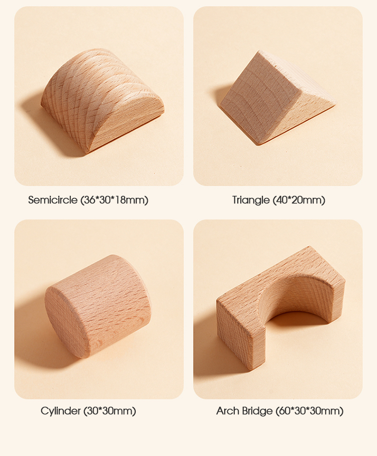 Solid Wood Building Blocks 5