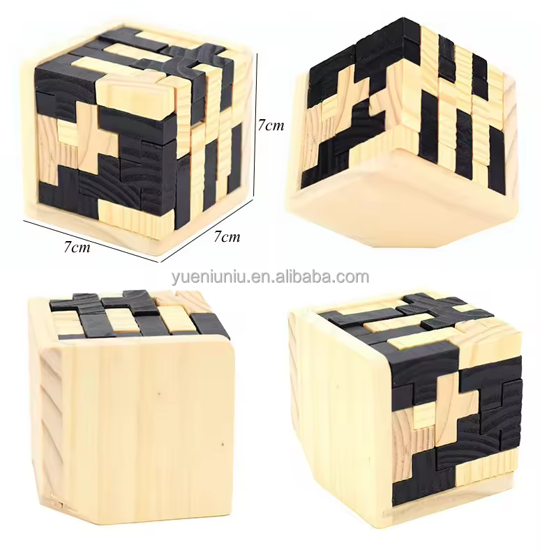 Wooden Puzzle Box