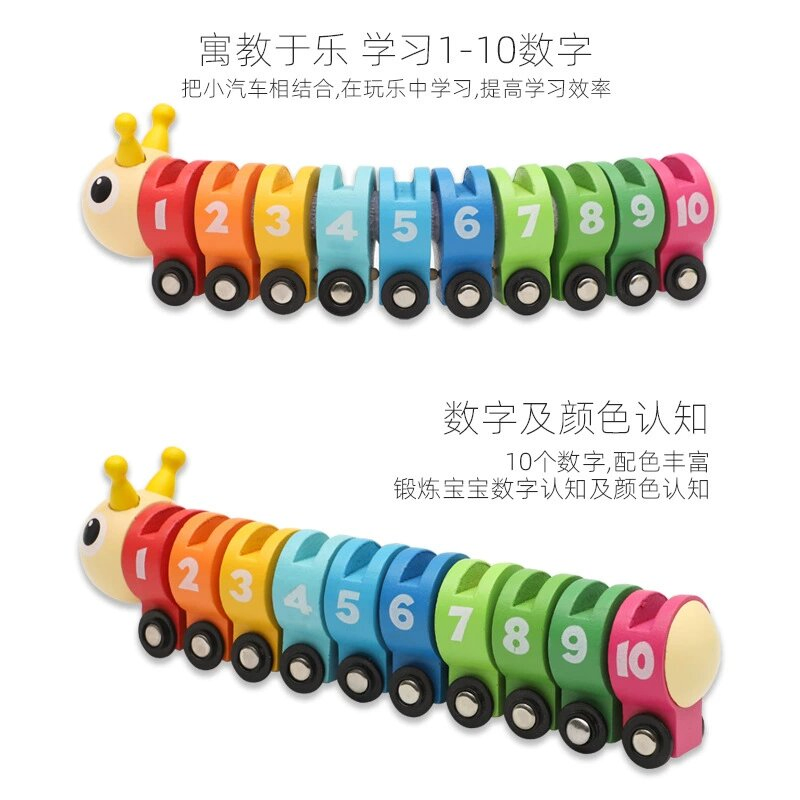 2026 Mini Cute Magnetic Dinosaur Kids Metal Children Electric Track Classic Fenfa Light up Thomas Wooden Toy Train Set
