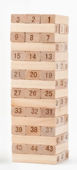 Eco-Friendly Wooden Toy Blocks for Imaginative Building Fun