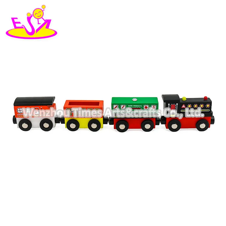 Wholesale Mini Wooden Magnetic Train Toy Set design