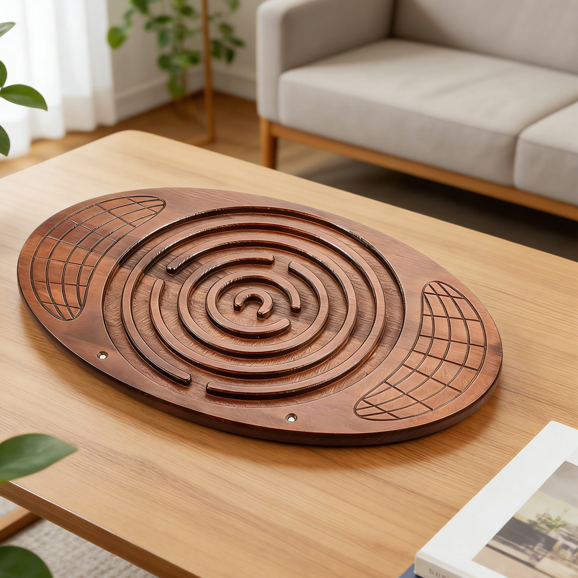 Skyhope-A Wholesale Wood Balance Training Board With Labyrinth And Maze For Kids Portable Eco-Friendly Fitness